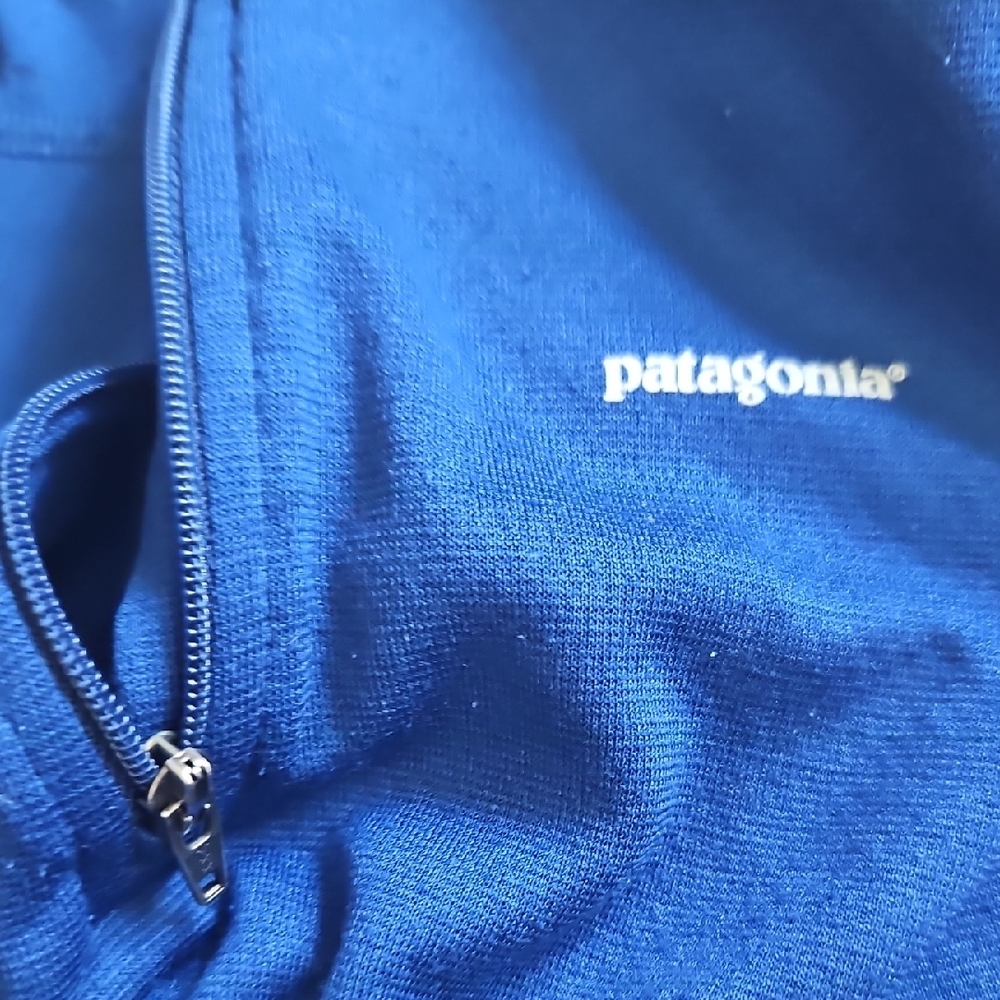 Patagonia Navy Blue Quarter-Zip Pullover - Picture 3 of 4